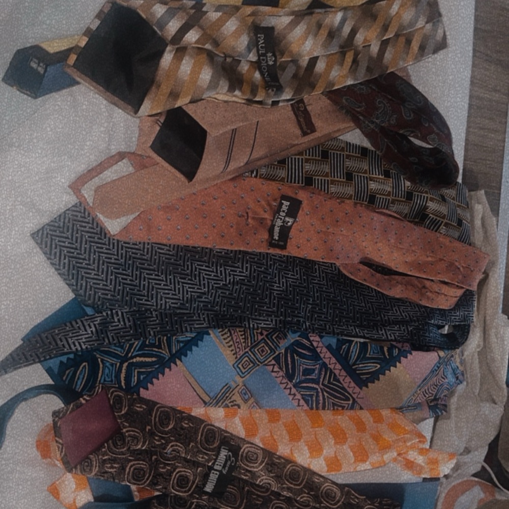 Men ties.